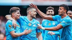 Julián Álvarez asistió a Mateo Kovacic en uno de los goles. Julián Álvarez asistió a Mateo Kovacic en uno de los goles.