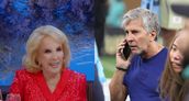 Qué lindo hablar con vos, fueron las palabras de Jorge Messi a Mirtha Legrand