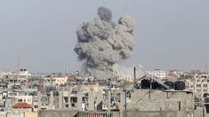 Rafah, ciudad de desplazados de la Franja de Gaza, fue atacada por el ejército israelí. Rafah, ciudad de desplazados de la Franja de Gaza, fue atacada por el ejército israelí.