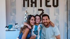 Mateo Messi cumplió 7 años y tuvo una celebración bien argentina Mateo Messi cumplió 7 años y tuvo una celebración bien argentina