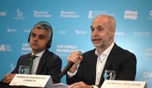 Horacio Rodriguez Larreta abrió la Cumbre C40.&nbsp;