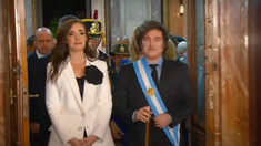 Victoria Villarruel y Javier Milei.