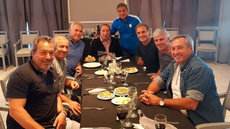 El último encuentro de Bilardo y los campeones de México 86.