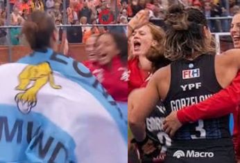 El video de las jugadoras belgas celebrando junto a las argentinas recorrió las redes sociales en cuestión de minutos.