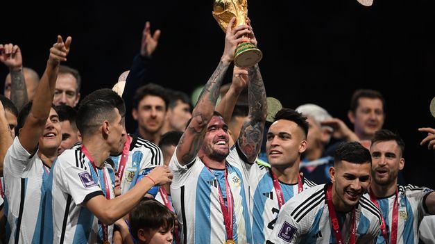 De Paul se adelantó nuevamente a la coronación de la Selección argentina.