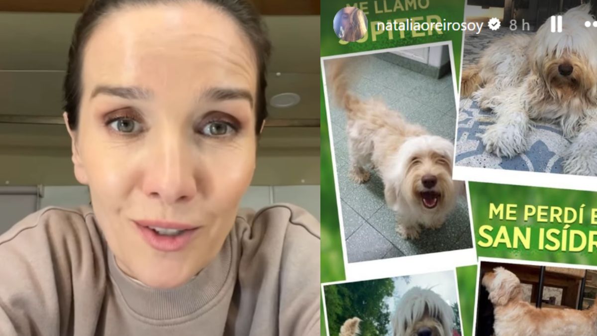 Natalia Oreiro vive un drama familiar e hizo un desesperado pedido en redes