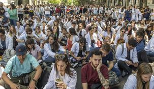 Trabajadores de la salud de CABA realizarán un nuevo paro el martes.