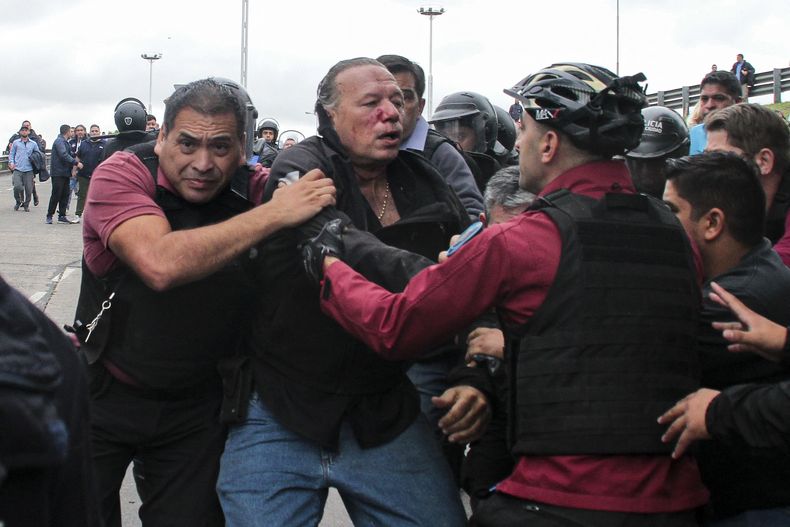 Berni denunciará a los colectiveros que lo agredieron