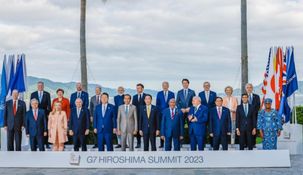 El G7 reunido en Japón.