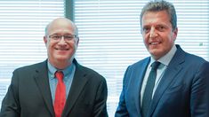 Massa se reunió con el presidente del BID, Ilan Goldfajn. Massa se reunió con el presidente del BID, Ilan Goldfajn.