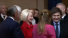 Trump y Milei durante un encuentro en 2024.