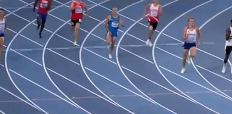 Video: un atleta italiano demostró por qué no es bueno correr sin ropa ...
