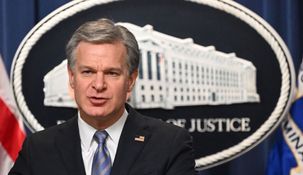 Christopher Wray, director del FBI.