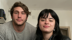 Gaspi y Juli Savioli cuando eran pareja. Gaspi y Juli Savioli cuando eran pareja.