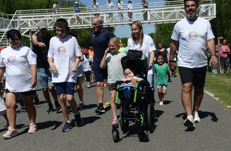 Clara Muzzio asistió a la Maratón por la Neurodiversidad en la Ciudad.