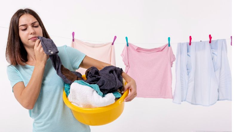 Cómo evitar el mal olor en la ropa luego de lavarla.