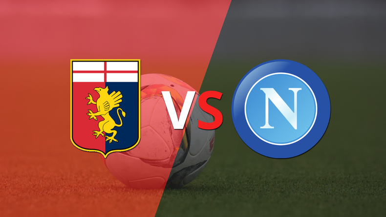 En un emocionante partido, Genoa y Napoli empataron 2-2