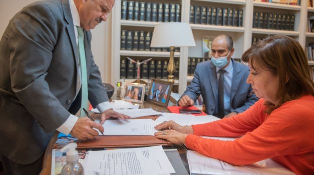 Quintela afirmó que va a hacer valer el interés que tiene la provincia de La Rioja.
