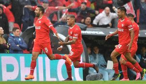 Cauteruccio metió el 1 a 0 para Independiente ante Racing