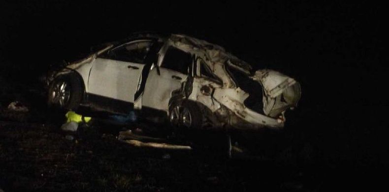 El Pepo volcó con su camioneta y murieron dos acompañantes: está internado e imputado