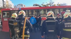 Policía y Bombera de la Ciudad actuaron en el lugar. Policía y Bombera de la Ciudad actuaron en el lugar.