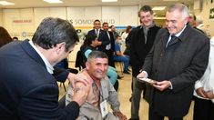 Osvaldo Jaldo participó del inició de la campaña de vacunación contra el dengue.