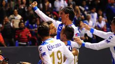 Racingeliminó a Puebla en la primera ronda de la Copa Libertadores 2016 con un globalde 3-2. Racingeliminó a Puebla en la primera ronda de la Copa Libertadores 2016 con un globalde 3-2.