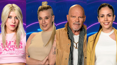 Camila, Lucila, Walter y Romina de Gran Hermano. Camila, Lucila, Walter y Romina de Gran Hermano.