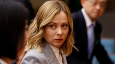 La primera ministra de Italia, Giorgia Meloni.