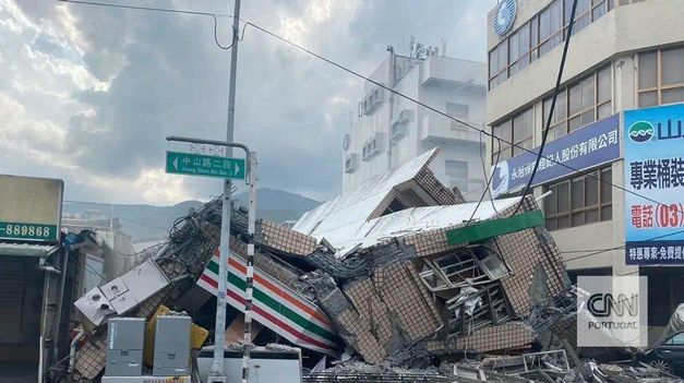 Sismo en Taiwán