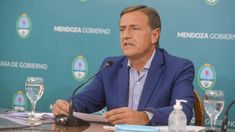 Rodolfo Suárez, gobernador de Mendoza. Rodolfo Suárez, gobernador de Mendoza.