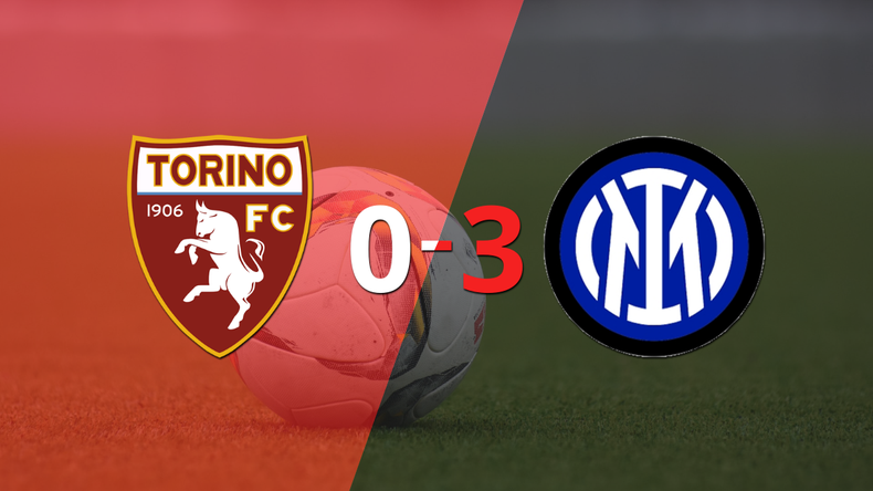 Paliza de Inter en su visita a Torino