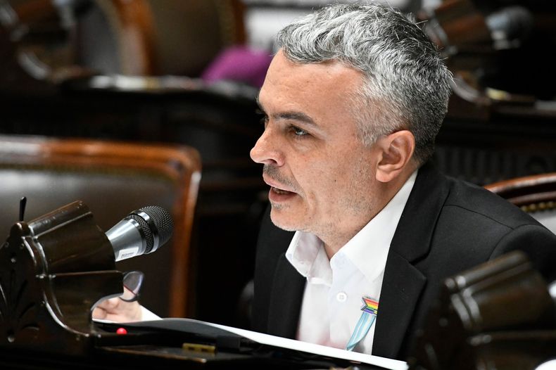 Esteban Paulón en la Cámara de Diputados.