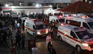 Hospitales desbordados y falta de personal para atender los cientos de heridos en la Franja de Gaza. Hospitales desbordados y falta de personal para atender los cientos de heridos en la Franja de Gaza.
