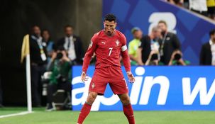 Cristiano Ronaldo convirtió para Portugal.