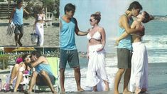 Florencia Peña y su novio, Ramiro, súper enamorados en la playa Florencia Peña y su novio, Ramiro, súper enamorados en la playa