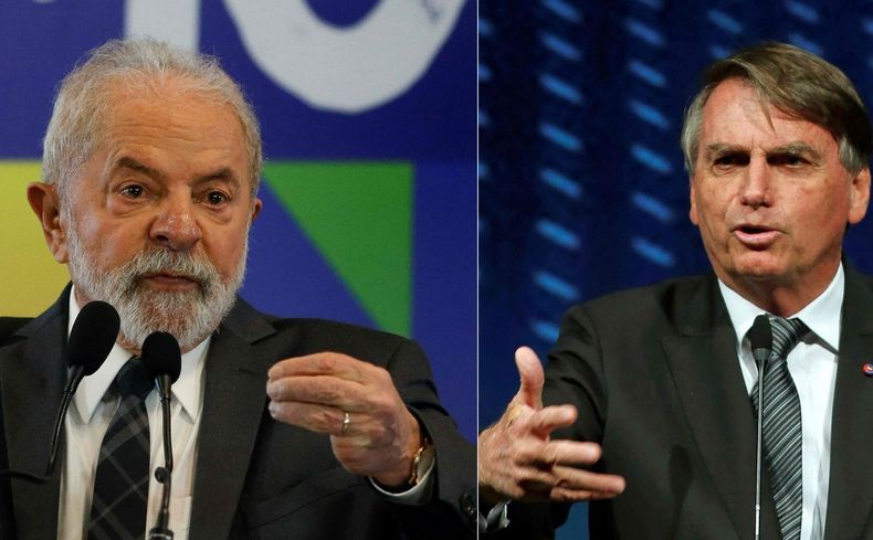 Lula y Bolsonaro se enfrentan en las urnas.