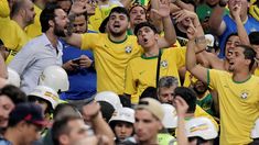 Los hinchas de brasileños contestaron al Brasil decime que se siente Los hinchas de brasileños contestaron al Brasil decime que se siente