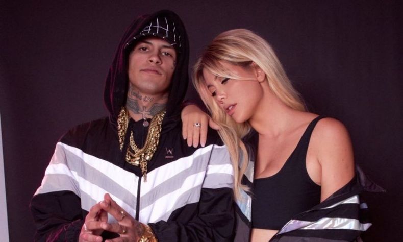 L-Gante y Wanda Nara cada vez se muestran más veces juntos en público.