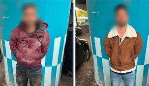 Facundo Parra y Hernán Fredes fueron detenidos por pelearse con la policía.