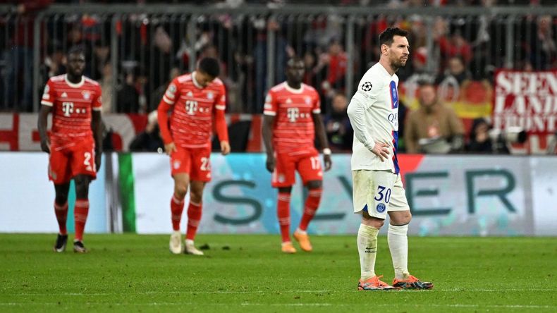 Messi y su lamento por la derrota en Alemania.