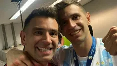 Allanaron el negocio del hermano de Dibu Martínez. Allanaron el negocio del hermano de Dibu Martínez.