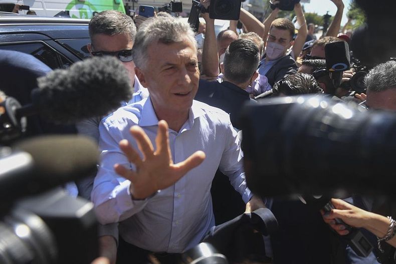Mauricio Macri estuvo menos acompañado que la semana pasada