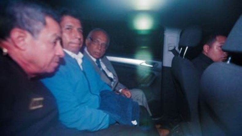Así era trasladado Pedro Castillo