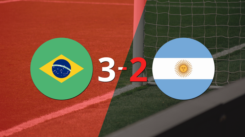 Victoria en casa por 3 a 2 de Brasil sobre Argentina