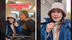 Una influencer mexicana, con 47 mil seguidores, decidió agregarle una reacción al posteo de un grupo de amigas argentinas multadas en paris.&nbsp;