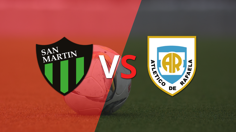 Atlético Rafaela sufre una derrota 2-1 contra San Martín (SJ)