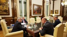 Alberto Fernández se reunió con Omar Perotti. Alberto Fernández se reunió con Omar Perotti.