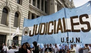 Trabajadores judiciales anunciaron un paro para el viernes por reclamos salariales