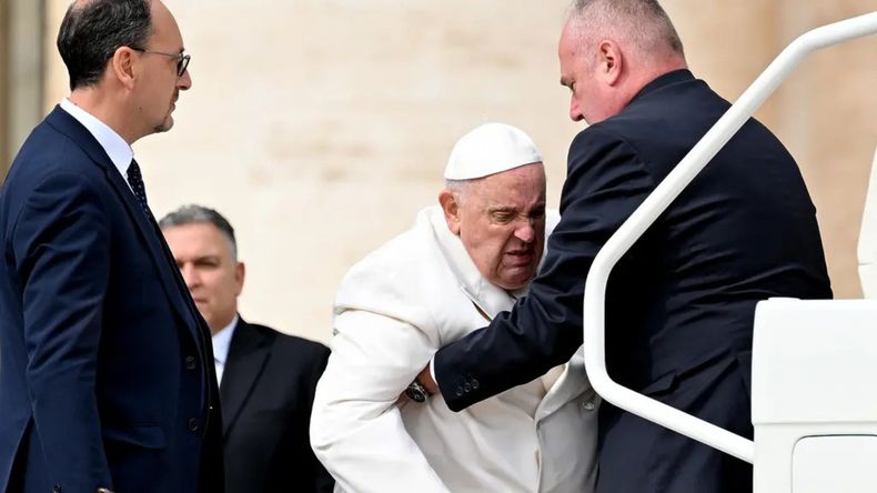 Preocupación por la salud del Papa Francisco.